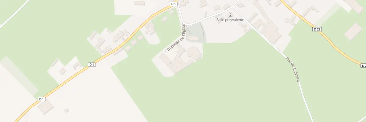 Plan du 4 Imp de l’Eglise à Gaudiempré