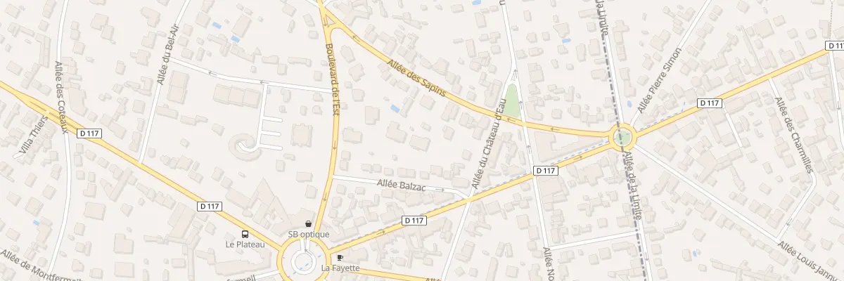 Plan du 10 Bd de l’Est au Raincy