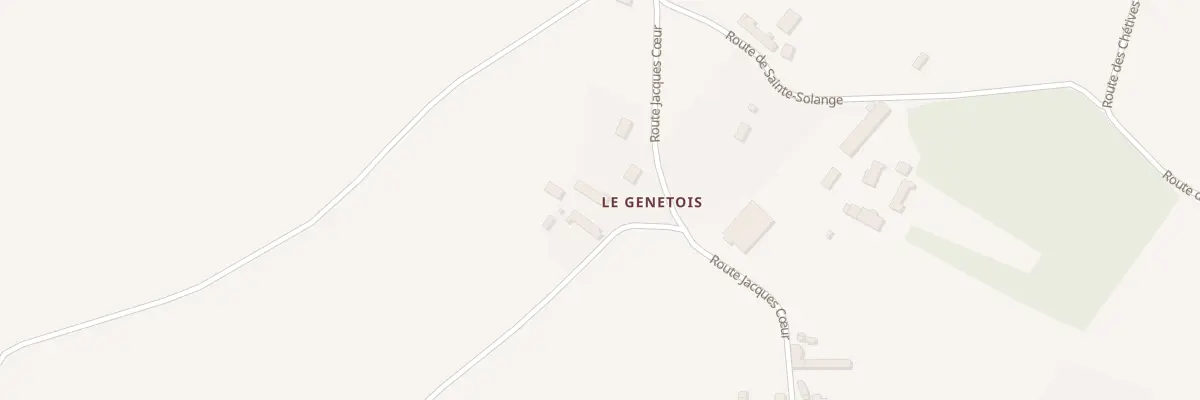 Plan du 2 Che de la Grande Piece à Soulangis