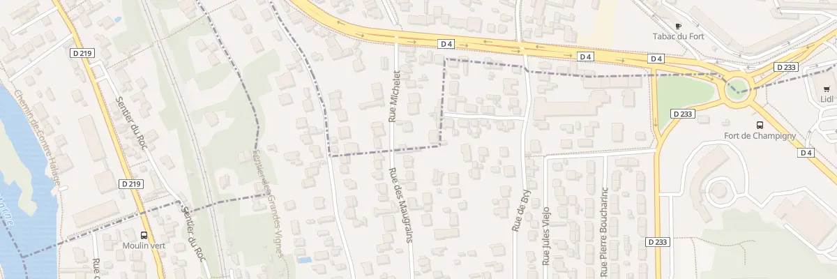 Plan du 17 Rue Michelet à Champigny-sur-Marne