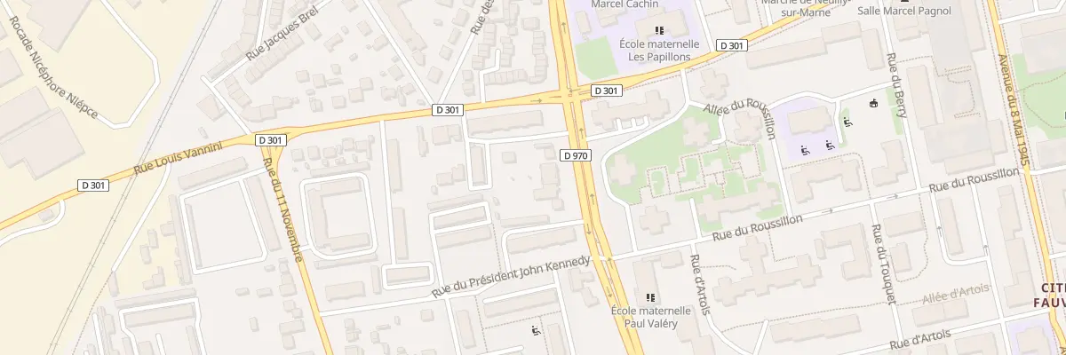 Plan du 135 Rue Paul et Camille Thomoux à Neuilly-sur-Marne