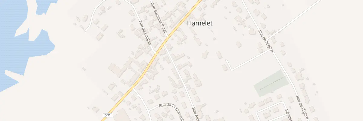 Plan du 5 Rue Albert Laignel à Hamelet
