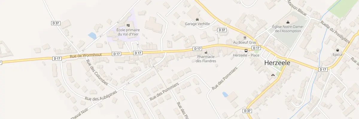 Plan du 153 Rue de Wormhout à Herzeele