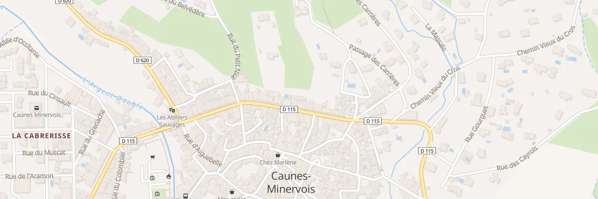 Plan du 51 Av du Minervois à Caunes-Minervois