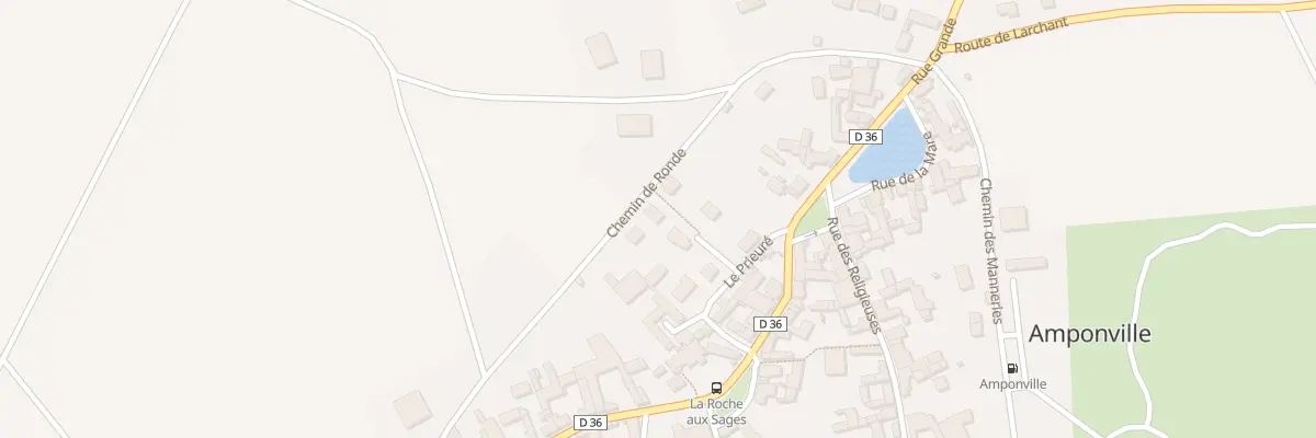 Plan du 23 Che de Ronde à Amponville
