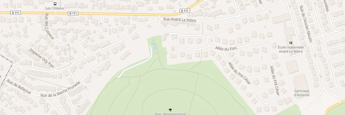 Plan du 1T All des Basses Berges à Ormesson-sur-Marne