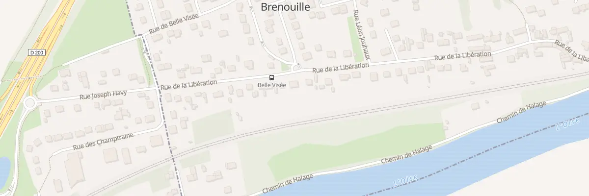 Plan du 56 Rue de la Libération à Brenouille