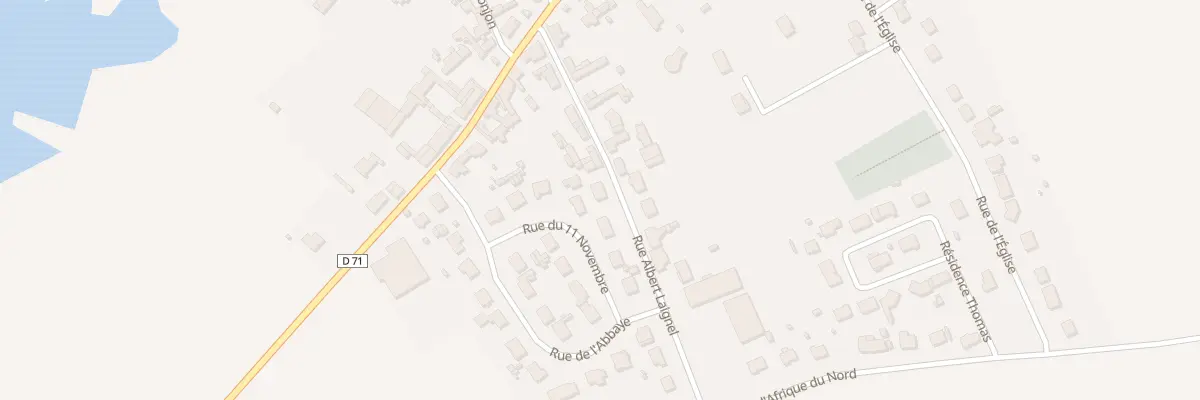Plan du 8 Rue Albert Laignel à Hamelet