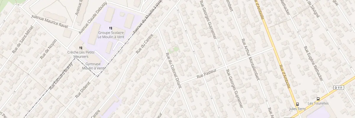 Plan du 52 Rue du Colonel Driant à Ormesson-sur-Marne