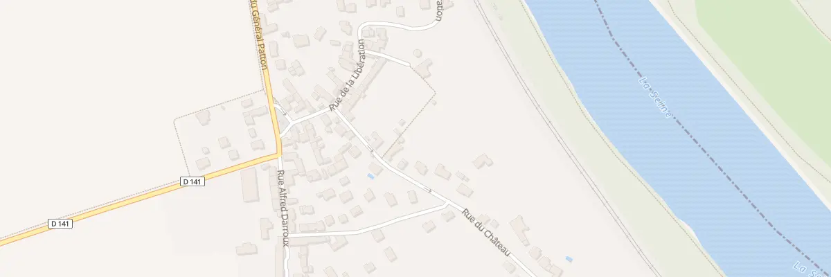 Plan du 650 Rue du Chateau à Saint-Fargeau-Ponthierry