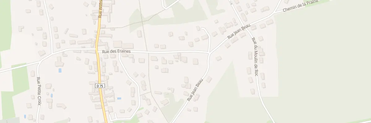Plan du 16 Rue des Eraines à Cinqueux