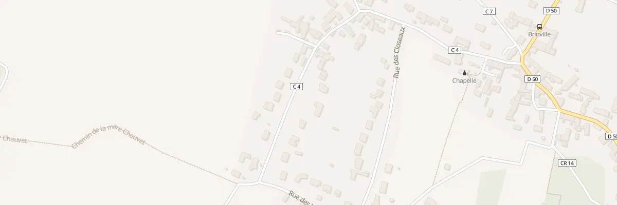 Plan du 23 Rue des Fontaines à Saint-Sauveur-sur-École