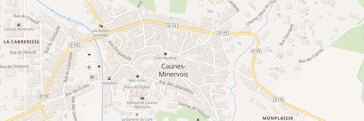 Plan du 4 Rue de la Charité à Caunes-Minervois