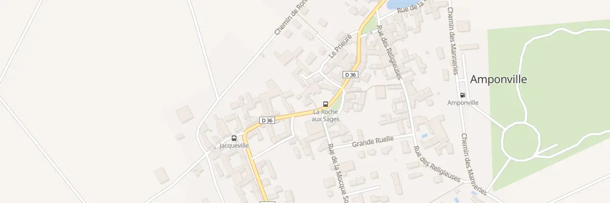Plan du 32 Rue Grande à Amponville