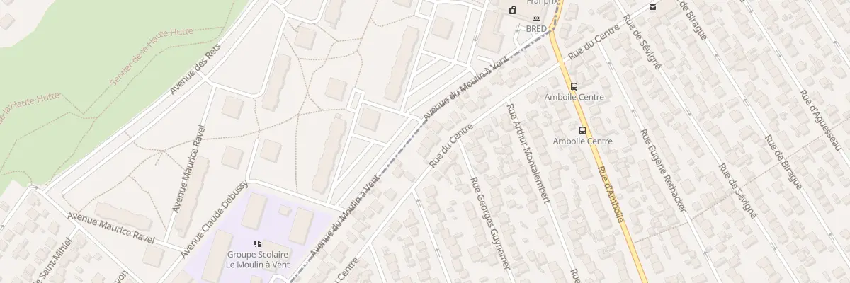 Plan du 93 Rue du Centre à Ormesson-sur-Marne