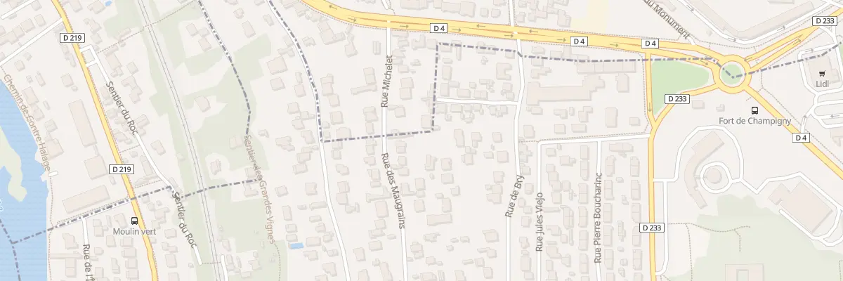 Plan du 98 Rue des Maugrains à Chennevières-sur-Marne