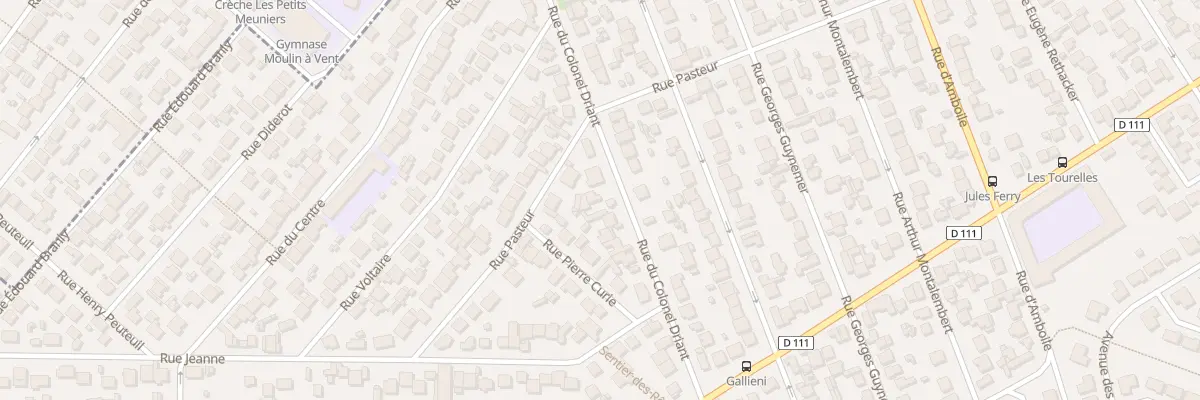 Plan du 19 Rue du Colonel Driant à Ormesson-sur-Marne