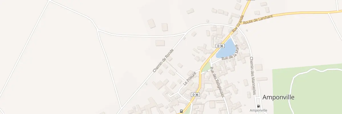 Plan du 21 Che de Ronde à Amponville