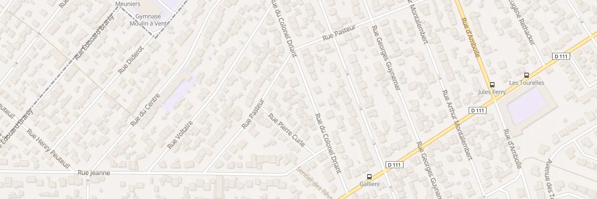 Plan du 17 Rue du Colonel Driant à Ormesson-sur-Marne