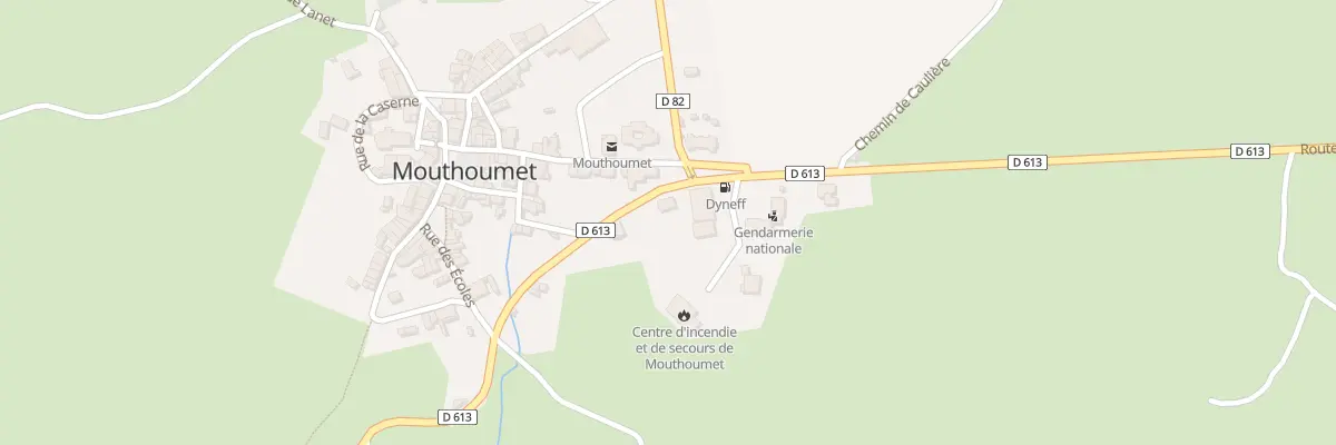 Plan du 3 Rte des Corbières à Mouthoumet