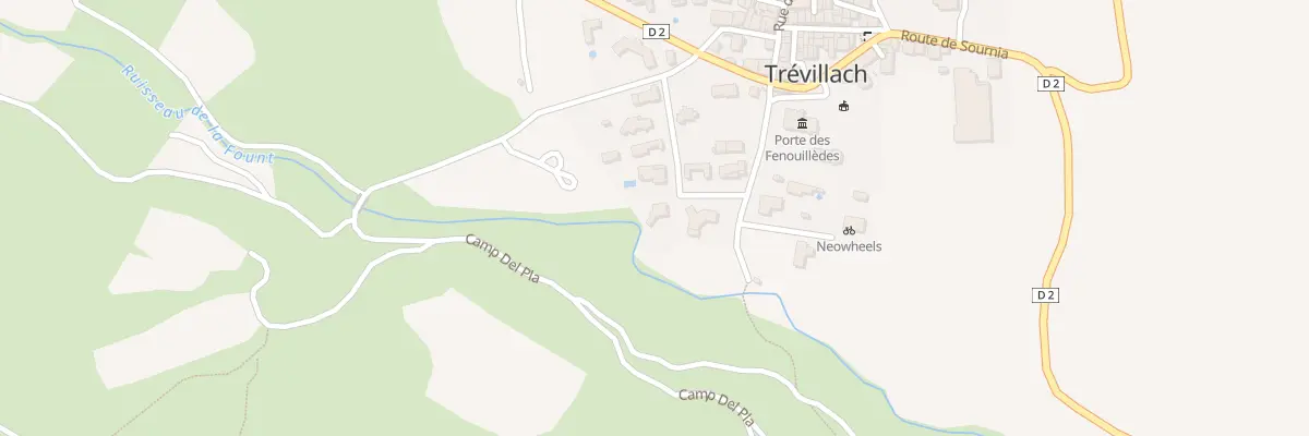 Plan du 10 Che des Romarins à Trévillach