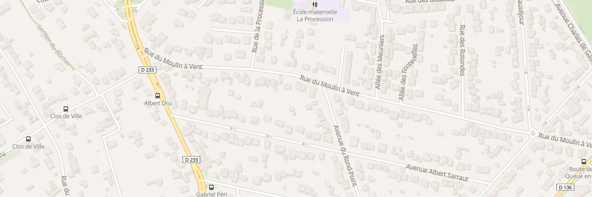 Plan du 26 Rue du Moulin à Vent à Sucy-en-Brie