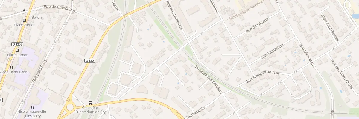Plan du 11 Rue de la Croix aux Biches à Bry-sur-Marne