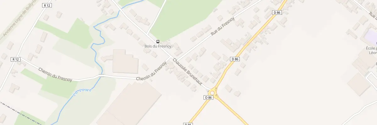 Plan du 339 Rue du Fresnoy à Houdain