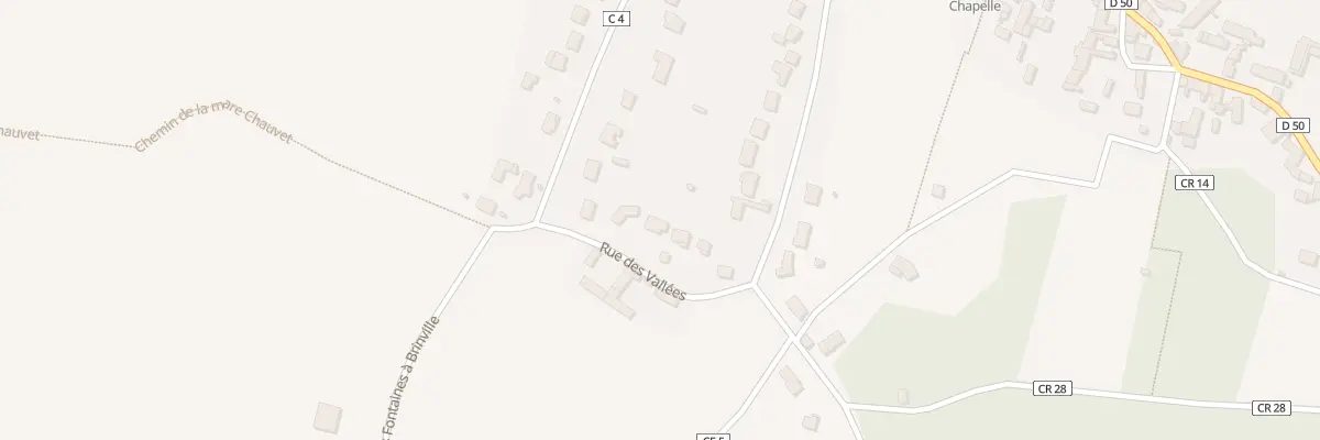 Plan du 6 Rue des Vallées à Saint-Sauveur-sur-École
