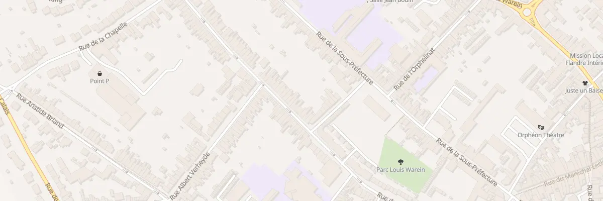 Plan du 120 Rue du Violon d’Or à Hazebrouck