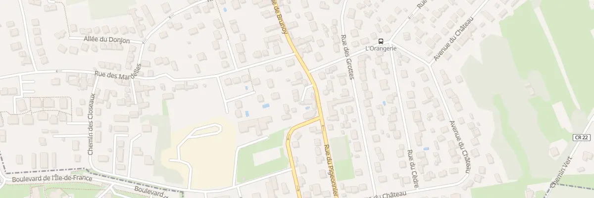 Plan du 36 Rue de Brunoy à Villecresnes
