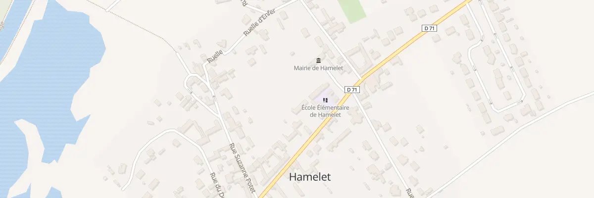 Plan du 39 Rue François Deroussen à Hamelet