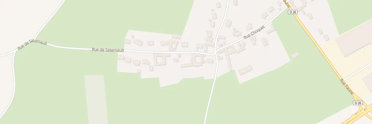 Plan du 65 Rue de Saternault à Saulty