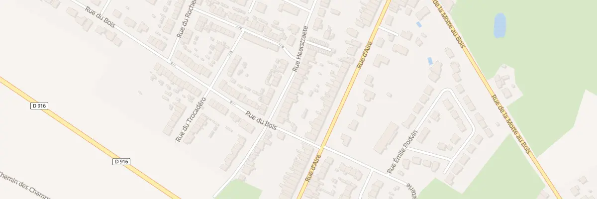 Plan du 81 Rue Heerstraete à Hazebrouck