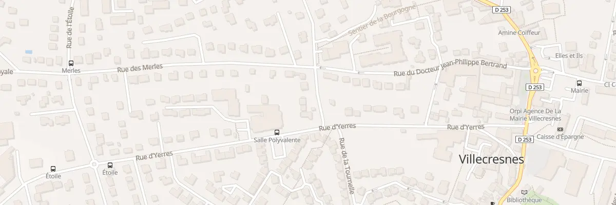Plan du 7 Rue de Bourgogne à Villecresnes