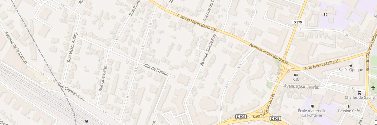 Plan du 17 Av Sainte Foy à Gagny