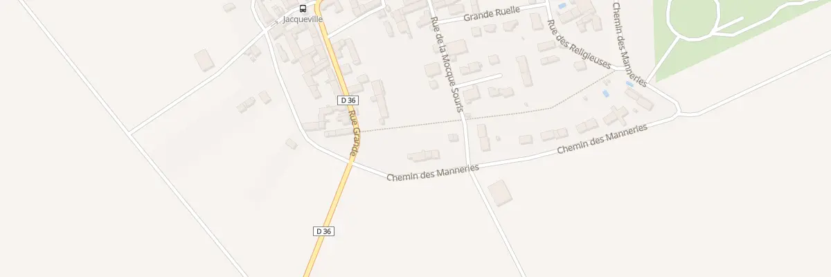 Plan du 42 Che des Manneries à Amponville