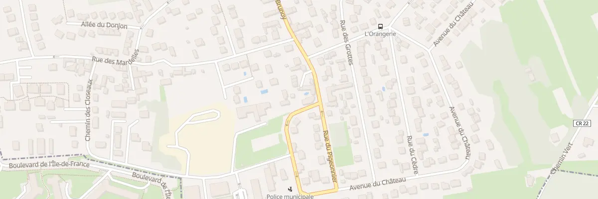 Plan du 40B Rue de Brunoy à Villecresnes