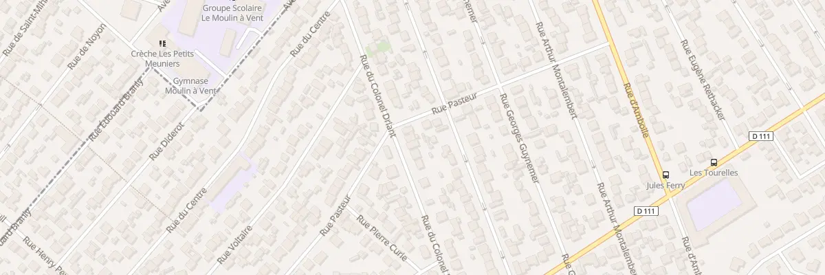 Plan du 38 Rue du Colonel Driant à Ormesson-sur-Marne