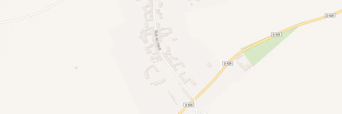 Plan du 19 Rue en Haut à Royaucourt