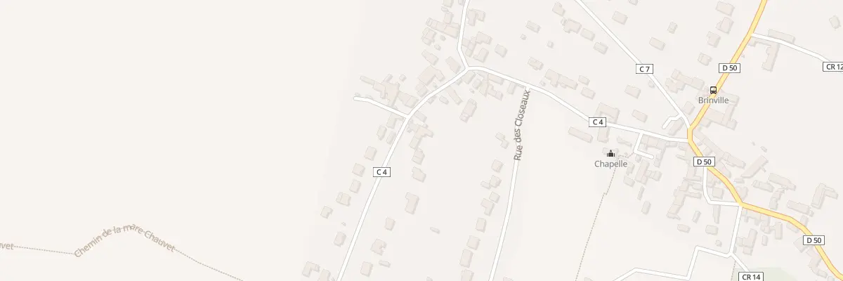 Plan du 17 Rue des Fontaines à Saint-Sauveur-sur-École