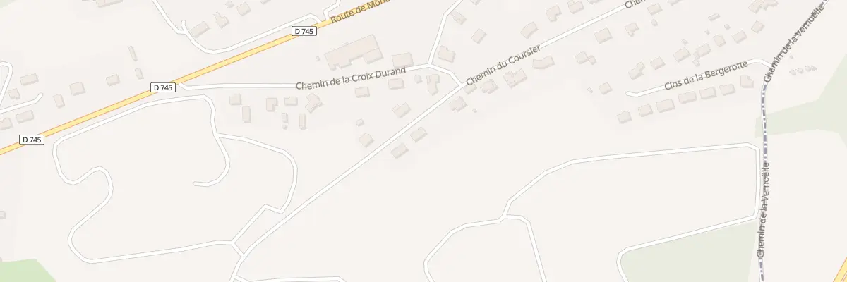 Plan du 35 Che du Coursier à Quinssaines