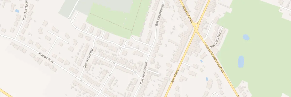 Plan du 2 Rue des Roseaux à Hazebrouck