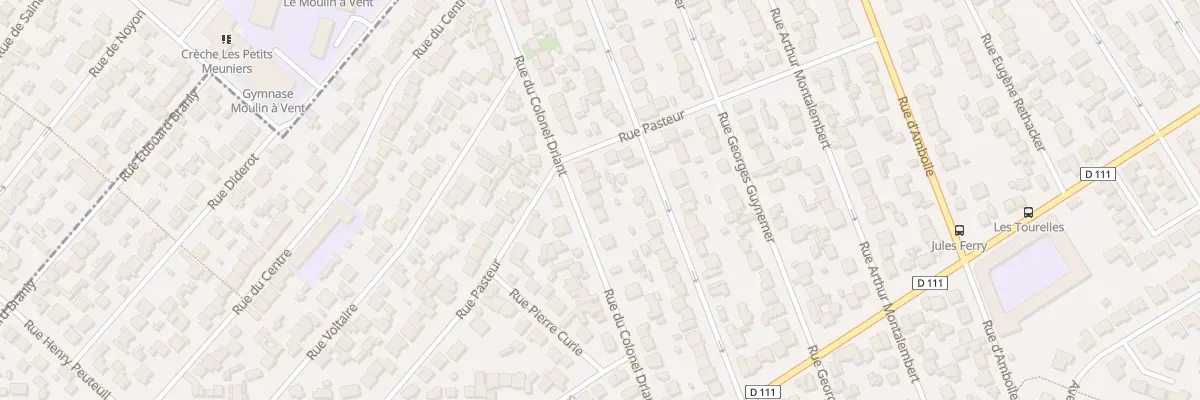 Plan du 34 Rue du Colonel Driant à Ormesson-sur-Marne