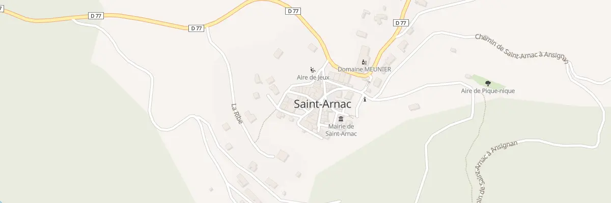 Plan du 30 Village à Saint-Arnac