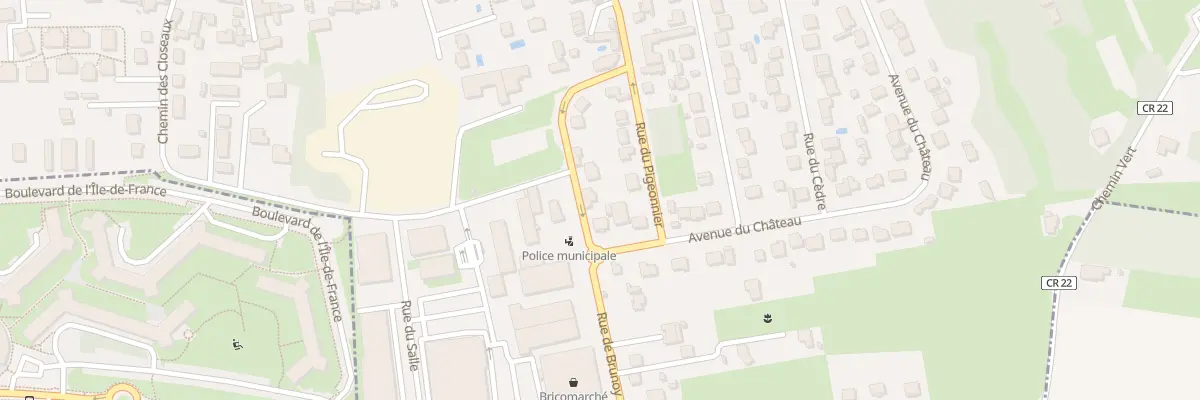 Plan du 63 Rue de Brunoy à Villecresnes