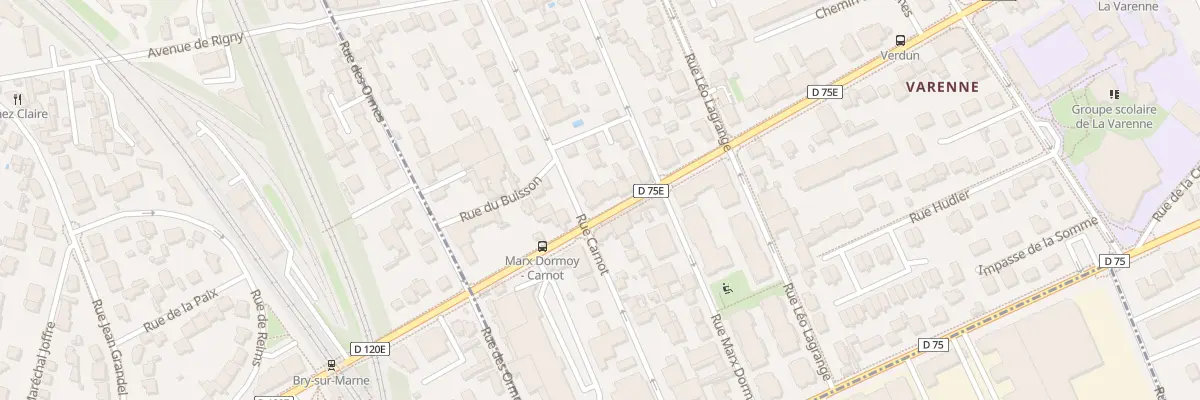 Plan du 11 Bd du Marechal Foch à Noisy-le-Grand