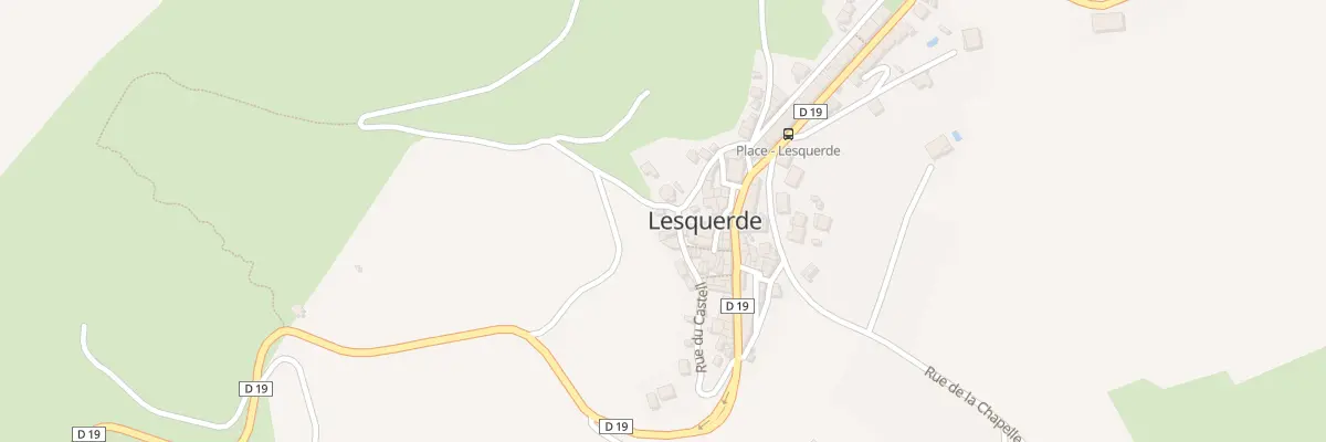 Plan du 8 Rue du Casteil à Lesquerde