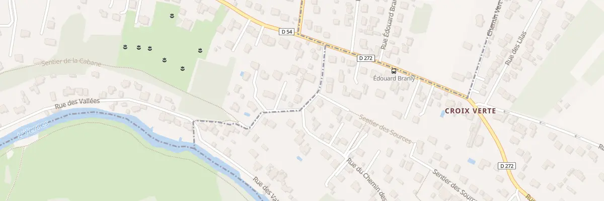 Plan du 2B Che de la Noirat à Brunoy
