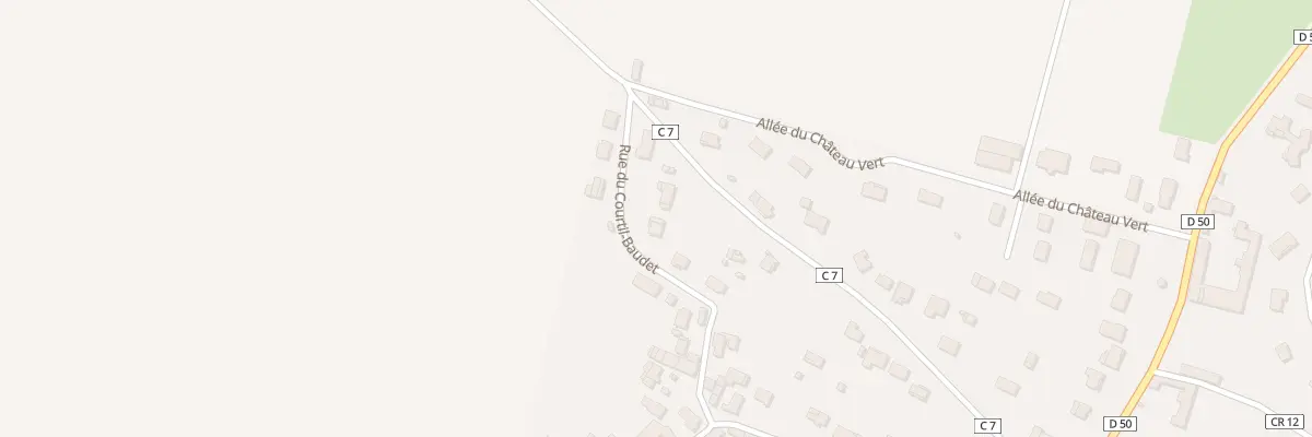 Plan du 12 Rue du Courtil - Baudet à Saint-Sauveur-sur-École
